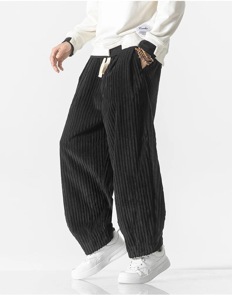 Oversized corduroy broek voor heren - Aidan