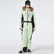 Stijlvol winter skipak met riem - Emory