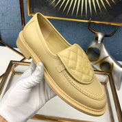 Aleid - Retro Lederen Loafers