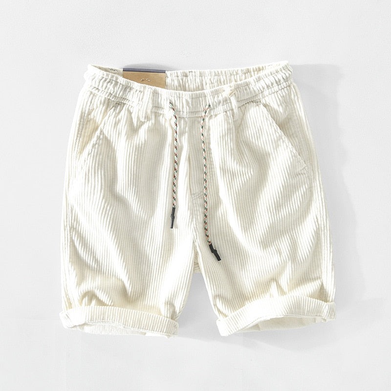 Dervien - Short voor heren | Corduroy shorts