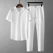 Katoenen polo & broek Set - Denke