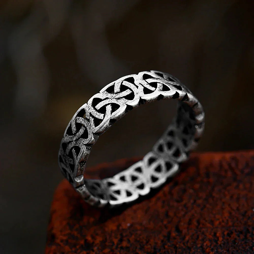 Sterling ring met Keltische knoop ontwerp - Atticus