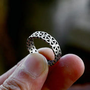 Sterling ring met Keltische knoop ontwerp - Atticus