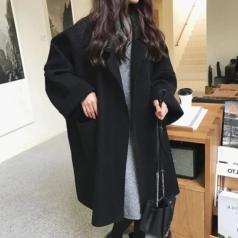 Elegante oversized trenchcoat - Anastasia