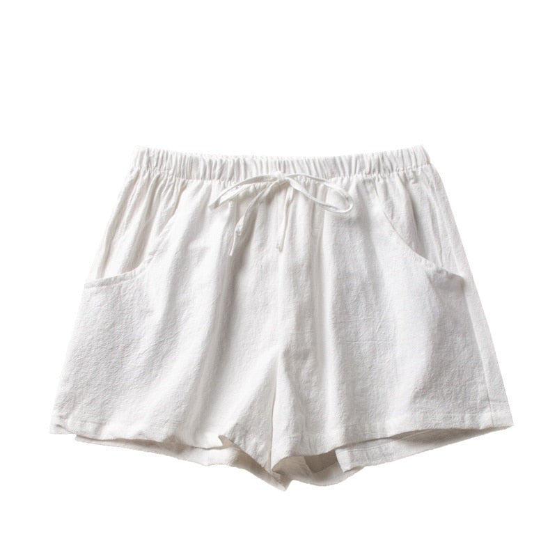 Lindy Shorts | Hoge kwaliteit linnen & katoen