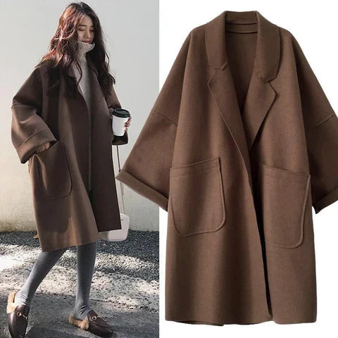 Elegante oversized trenchcoat - Anastasia