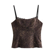 NOOR - Luipaard Print Top