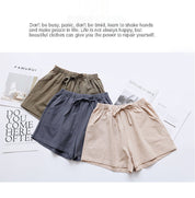 Lindy Shorts | Hoge kwaliteit linnen & katoen