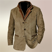 Lukas - Heren herfst vintage jas