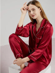 Luxe zijden pyjamaset - Madilyn