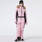 Stijlvol winter skipak met riem - Emory