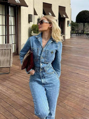 Anila - Jeans jumpsuit mode