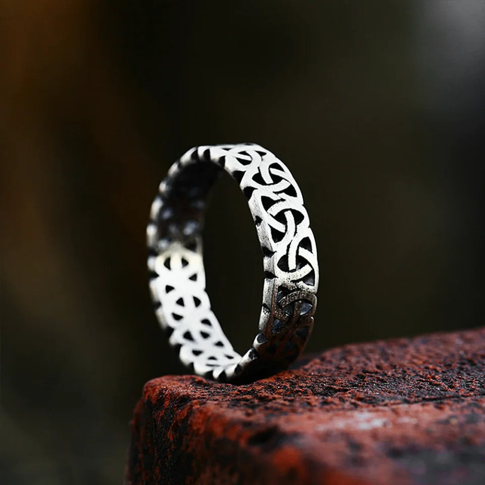 Sterling ring met Keltische knoop ontwerp - Atticus