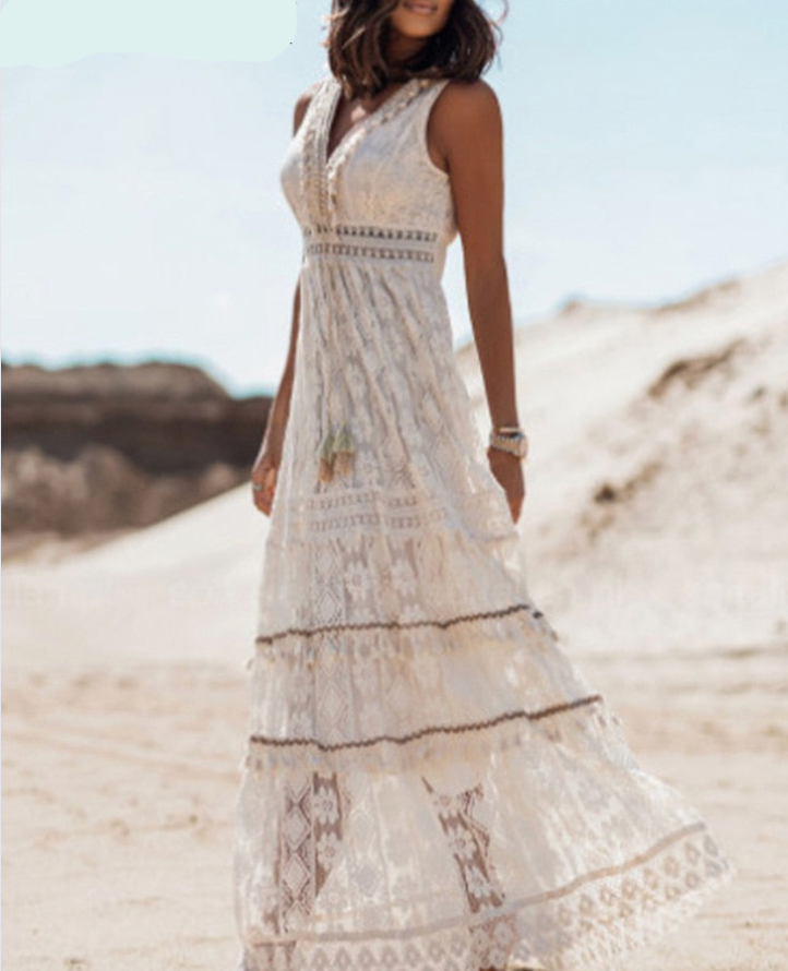 Serravie - boho maxi jurk