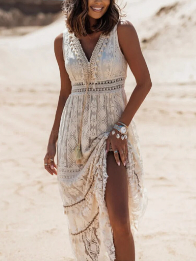 Serravie - boho maxi jurk