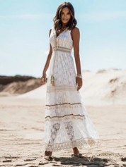 Serravie - boho maxi jurk