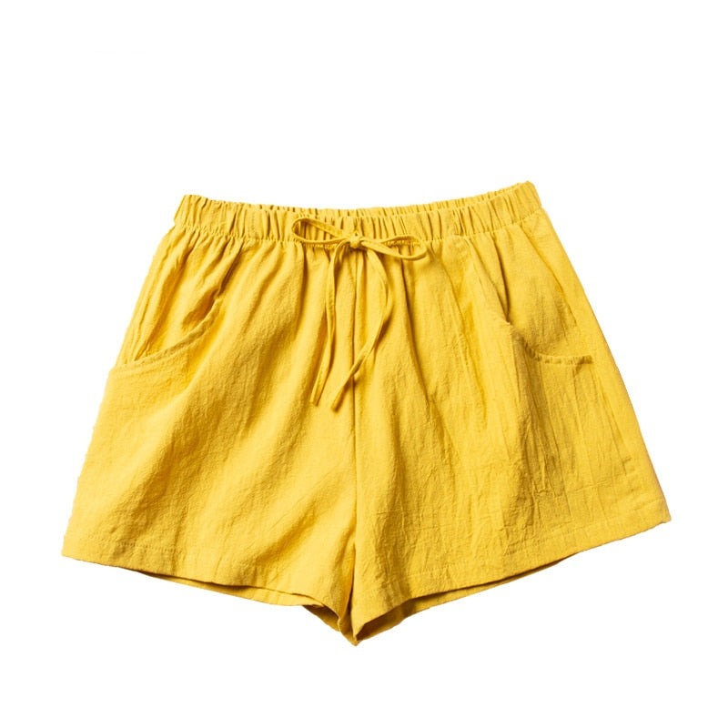 Lindy Shorts | Hoge kwaliteit linnen & katoen