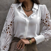 Laila Blouse | Zijdezachte damesblouse