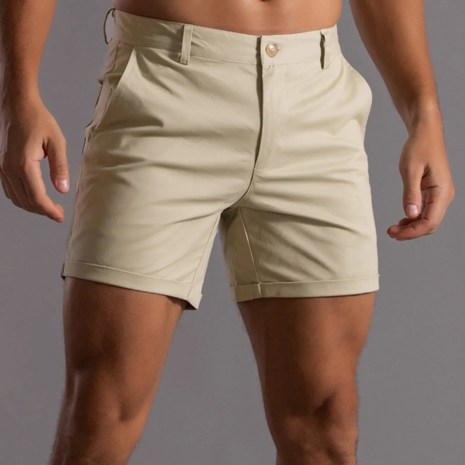 Casual katoenen short - Kalvin