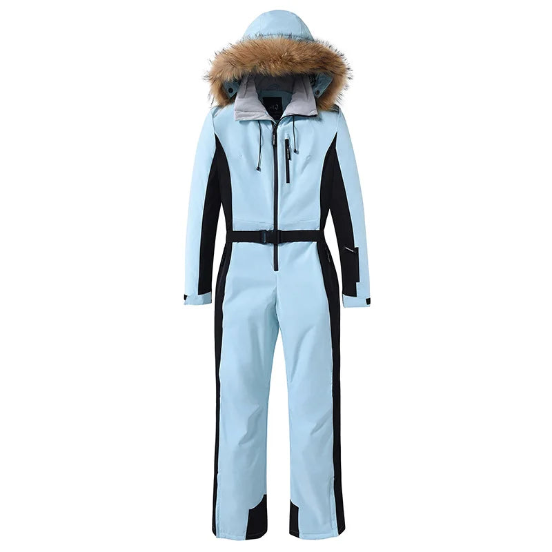 Stijlvol winter skipak met riem - Emory