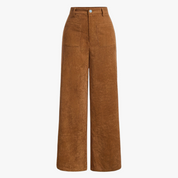 Rechte broek van corduroy - Loren