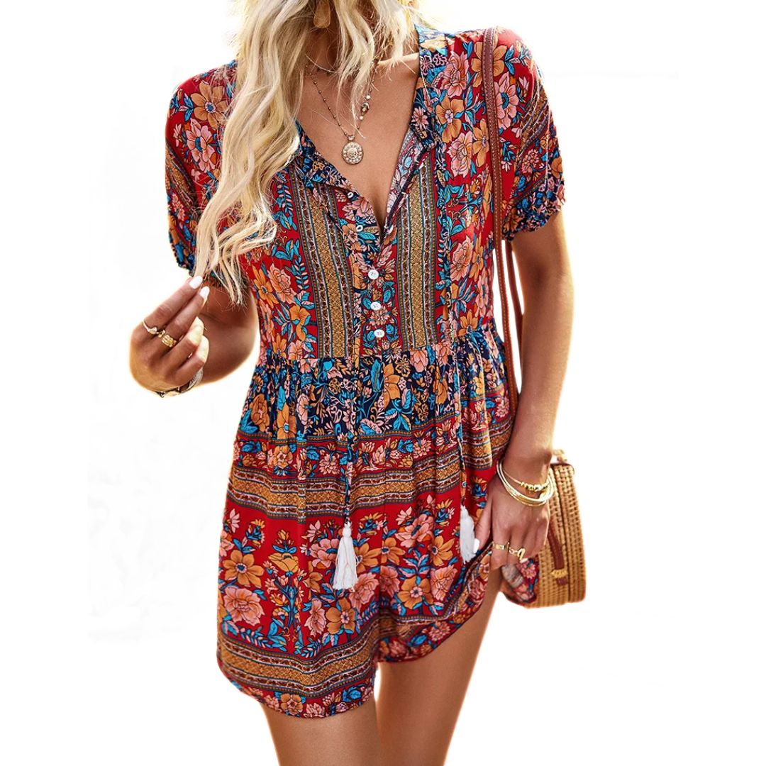 Kelly Playsuit | Levendig & Comfortabel