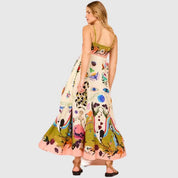 Felicity - maxi-jurk met speelse print