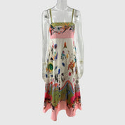 Felicity - maxi-jurk met speelse print