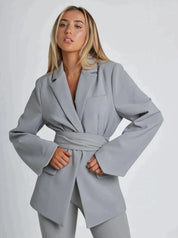 Classy - Blazer met riem