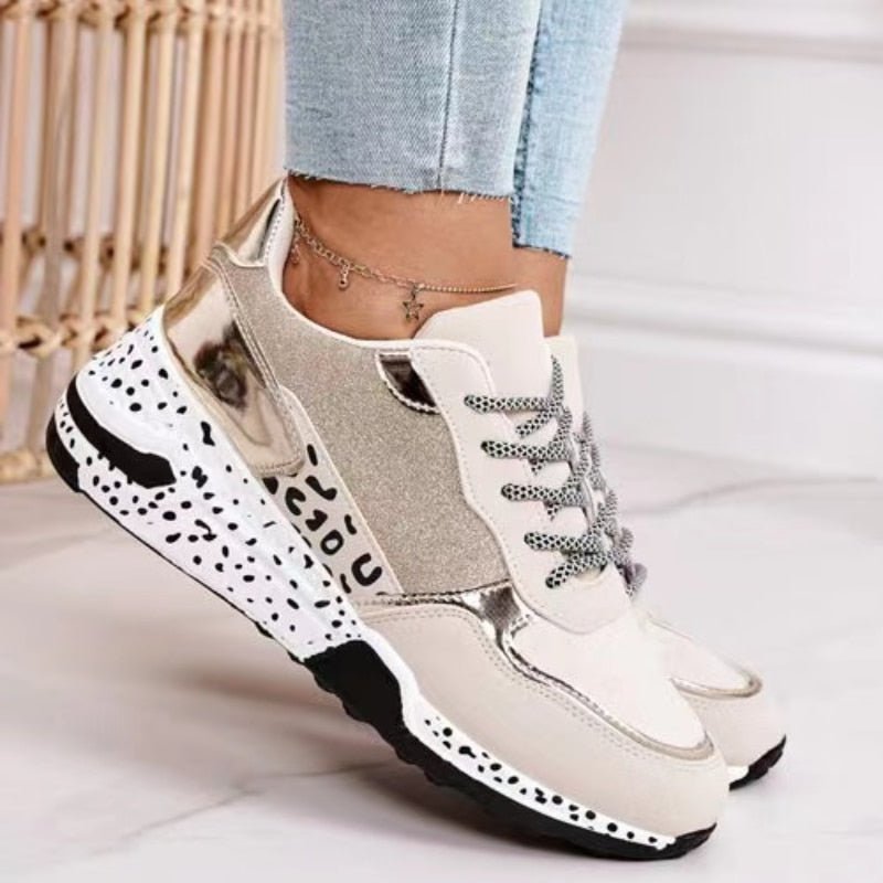 Cornelia - Orthopedische Sport & Trendy Sneakers met Print