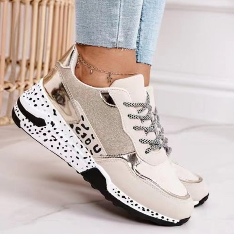 Cornelia - Orthopedische Sport & Trendy Sneakers met Print