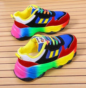 Cato - Orthopedic Trendy Regenboog Sneakers