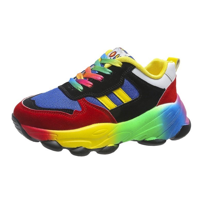 Cato - Orthopedic Trendy Regenboog Sneakers