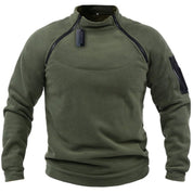 Heren Militair Fleece Trui - Elias