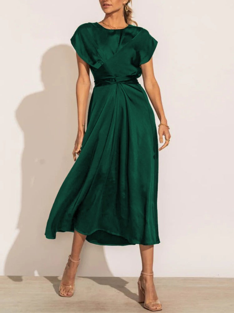 Navia - Elegante midi-jurk