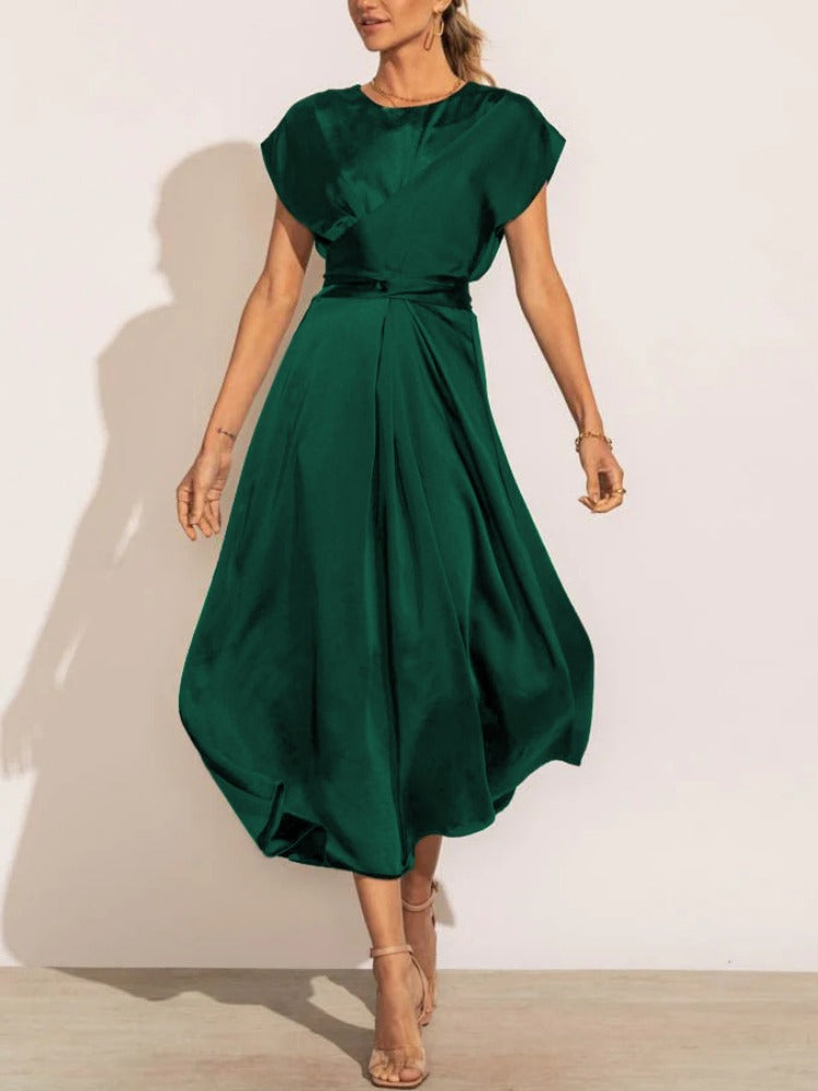 Navia - Elegante midi-jurk