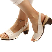 Orthoheel - Elegante orthopedische sandalen met extreem stabiele ondersteuning ondanks de hiel