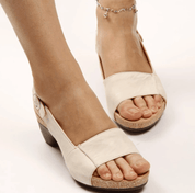 Orthoheel - Elegante orthopedische sandalen met extreem stabiele ondersteuning ondanks de hiel