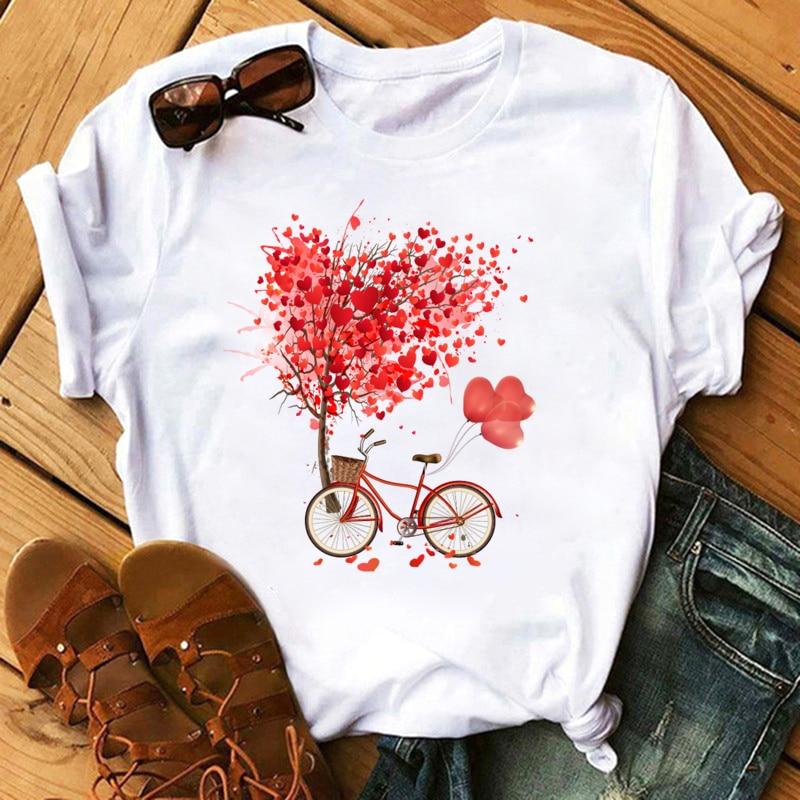 Dames-T-shirt met mooie prints - Olaya