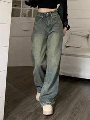 Dames wijde jeans - Aitana