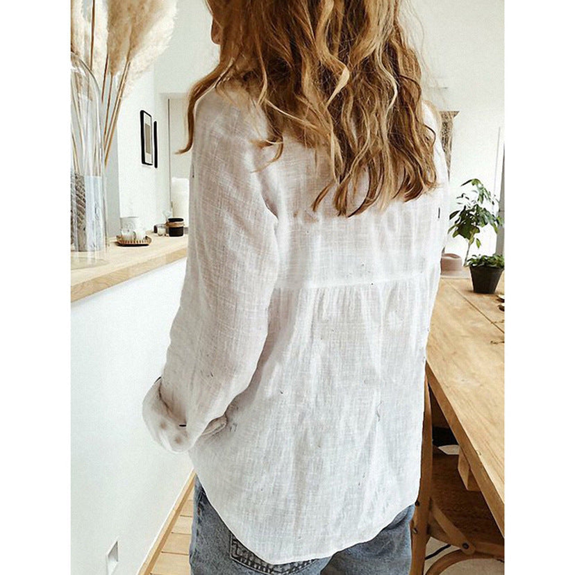 Clarina - Casual Blouse | Een Stoere & Luchtige Damesblouse