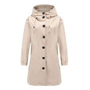 Waterdichte Trenchcoat met Capuchon - Malia