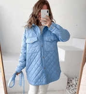 Modieuze oversized jas - Caroline